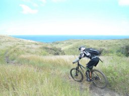 Descente du Maïdo en VTT
